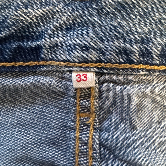 Levi's Premium Denim Jean Long Skirt - Picture 4 of 4